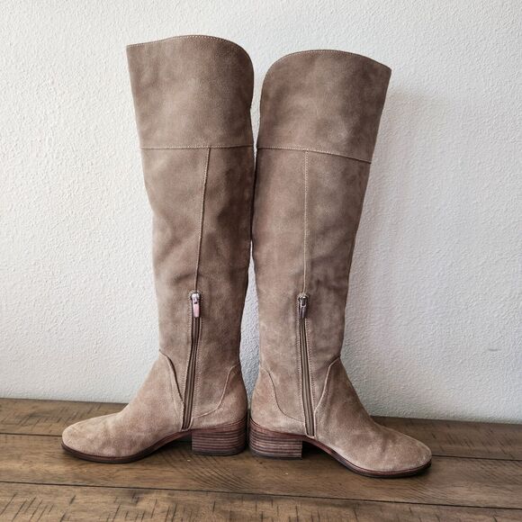 Vince Camuto Tan Over the Knee Boots - Picture 8 of 14